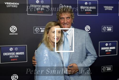 Utrecht 2 september 2024
Voetballer van het jaar verkiezing  van ESPN in de Fabrique in Utrecht. Jean Marie Pfaff kwam met zijn vrouw Carmen Pfaff
