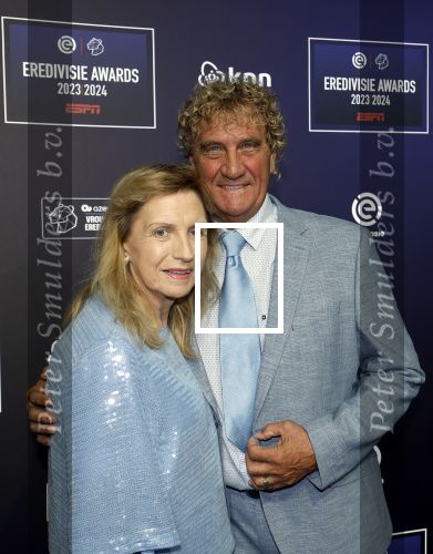 Utrecht 2 september 2024
Voetballer van het jaar verkiezing  van ESPN in de Fabrique in Utrecht. Jean Marie Pfaff kwam met zijn vrouw Carmen Pfaff