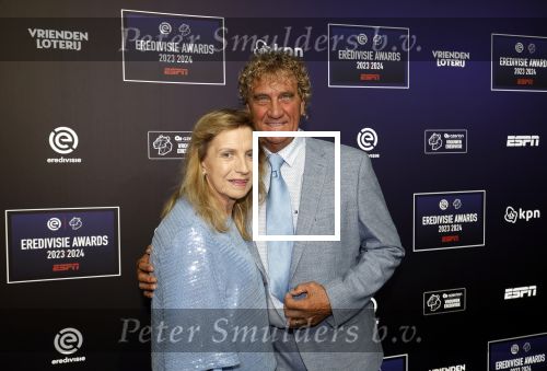Utrecht 2 september 2024
Voetballer van het jaar verkiezing  van ESPN in de Fabrique in Utrecht. Jean Marie Pfaff kwam met zijn vrouw Carmen Pfaff
