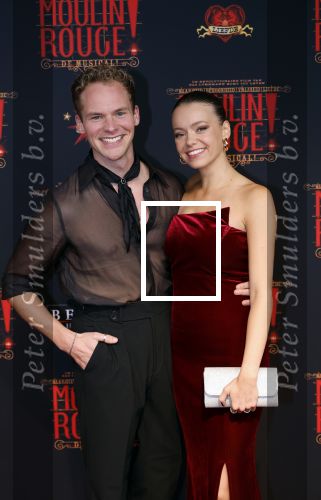 Utrecht 19 september 2024
Premiere Moulin Rouge in het Beatrix theater. Brecht v Arnhem en  Judith v d Wijst