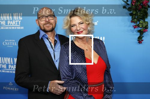 Rotterdam 27 september 2024
Premiere Mamma mia the party in sw Schiecentrale. Justine Marcella met partner