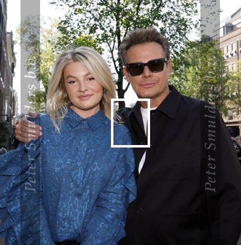 Amsterdam 5 september 2024
Modeshow Cklaes Iversen en POM Amsterdam tijdens de AFW. Leco v Zadelhoff met zijn dochter