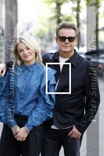 Amsterdam 5 september 2024
Modeshow Cklaes Iversen en POM Amsterdam tijdens de AFW. Leco v Zadelhoff met zijn dochter