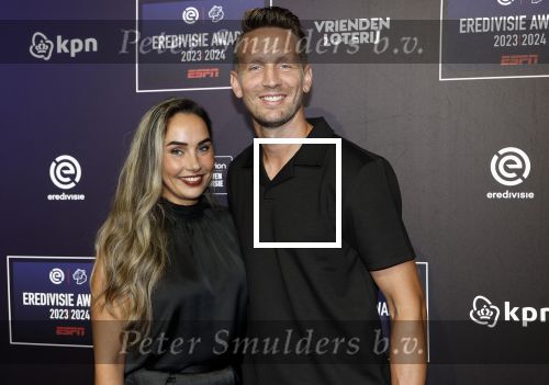 Utrecht 2 september 2024
Voetballer van het jaar verkiezing  van ESPN in de Fabrique in Utrecht. Luuk de Jong met zijn vriendin