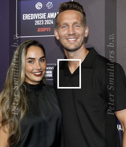 Utrecht 2 september 2024
Voetballer van het jaar verkiezing  van ESPN in de Fabrique in Utrecht. Luuk de Jong met zijn vriendin