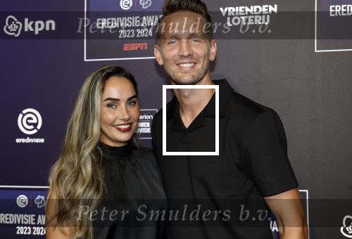 Utrecht 2 september 2024
Voetballer van het jaar verkiezing  van ESPN in de Fabrique in Utrecht. Luuk de Jong met zijn vriendin