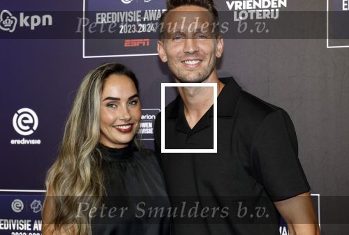 Utrecht 2 september 2024
Voetballer van het jaar verkiezing  van ESPN in de Fabrique in Utrecht. Luuk de Jong met zijn vriendin