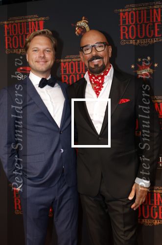 Utrecht 19 september 2024
Premiere Moulin Rouge in het Beatrix theater. Maik de Boer met een kennis