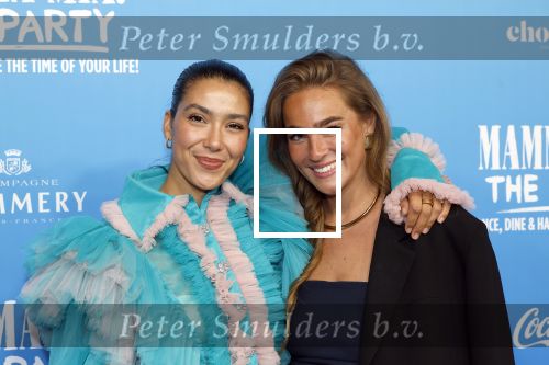 Rotterdam 27 september 2024
Premiere Mamma mia the party in  Schiecentrale. Moise Trustfull en een vriendin