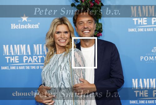 Rotterdam 27 september 2024
Premiere Mamma mia the party in  Schiecentrale.  Nicolette v dam en Bas Smit