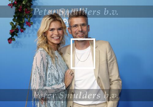 Rotterdam 27 september 2024
Premiere Mamma mia the party in  Schiecentrale.  Nicolette v Dam en Patrick Martens