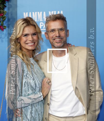 Rotterdam 27 september 2024
Premiere Mamma mia the party in  Schiecentrale.  Nicolette v Dam en Patrick Martens