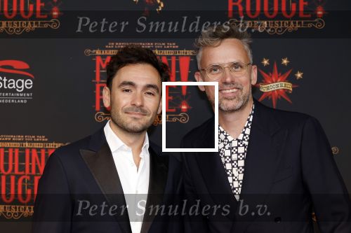 Utrecht 19 september 2024
Premiere Moulin Rouge in het Beatrix theater. patrick Martens met een kennis