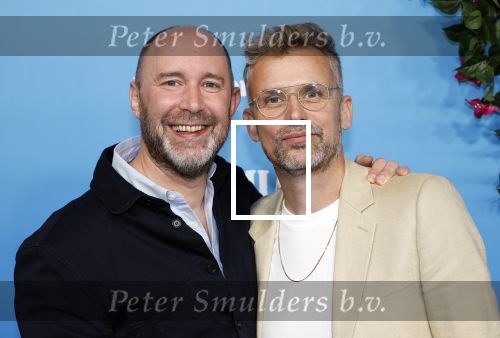 Rotterdam 27 september 2024
Premiere Mamma mia the party in  Schiecentrale. Patrick Martens en Ramon Mesman