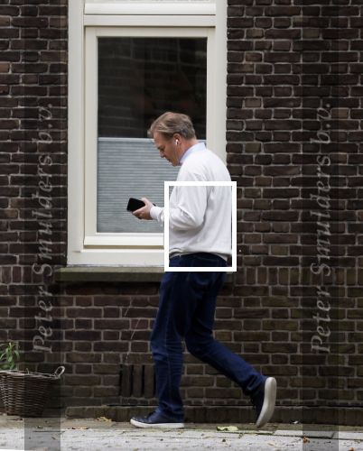 Enschede 15 september 2024
Pieter Omtzigt bij zijn huis waar hij met zijn vrouw Ayfer Koc en hun dochters woont.