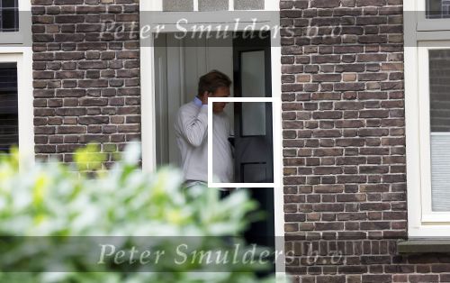 Enschede 15 september 2024
Pieter Omtzigt bij zijn huis waar hij met zijn vrouw Ayfer Koc en hun dochters woont.