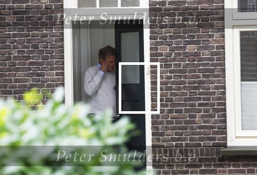 Enschede 15 september 2024
Pieter Omtzigt bij zijn huis waar hij met zijn vrouw Ayfer Koc en hun dochters woont.