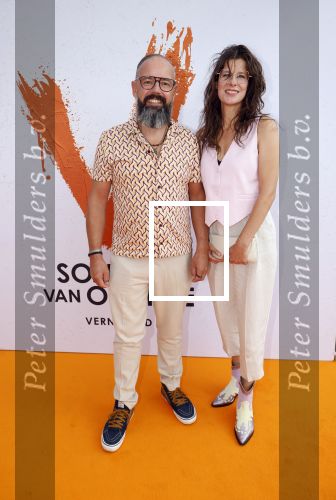 Katwijk 8 september 2024
Premiere Soldaat van Oranje in de Hangaar . Ramon Brugman  met partner
