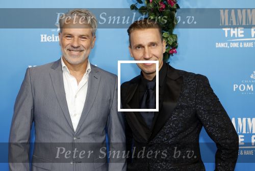 Rotterdam 27 september 2024
Premiere Mamma mia the party in  Schiecentrale. Rein Kolpa en Marcel Visscher