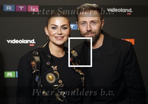 Schiphol 31 september 2024
Winterpresentatie RTL / Videoland in een tent achter Hotel v d Valk bij Schiphol . Roxeanne Hazes kwam met haar partner Erik Swennes