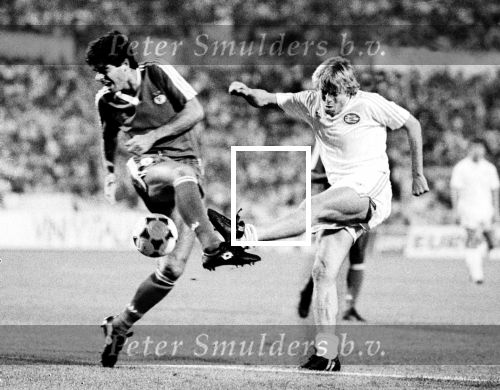 Stuttgart 25 mei 1988 PSV-Benfica 0-0
PSV Wint de Europacup I Seizoen 1987/1988
Soren Lerby

PETER SMULDERS BV