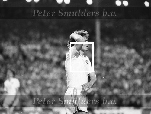 Stuttgart, 25 Mei 1988 PSV-Benfica, eindstand 0-0 Finale EC I ( voorloper van de Champions League ) en winnaar door strafschoppen na verlenging.
Soren Lerby
Foto Peter Smulders BV