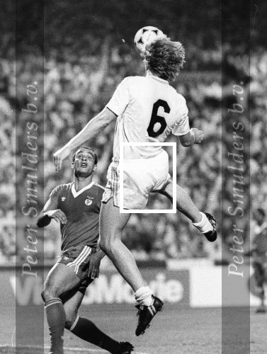 Stuttgart, 25 Mei 1988 PSV-Benfica, eindstand 0-0 Finale EC I ( voorloper van de Champions League ) en winnaar door strafschoppen na verlenging.
Soren Lerby
Foto Peter Smulders BV