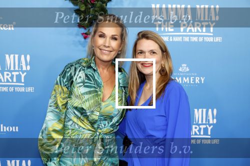 Rotterdam 27 september 2024
Premiere Mamma mia the party in  Schiecentrale. Tanja Jess en Helene v Santen