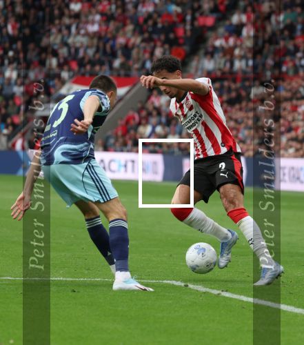 Eindhoven, 21 September 2025
PSV-AJAX, Eindstand 2-2
Kompetitie seizoen 2025-2026
Anass Salah-Eddine met Steven Berghuis