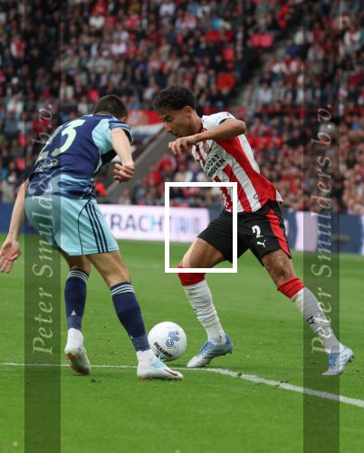 Eindhoven, 21 September 2025
PSV-AJAX, Eindstand 2-2
Kompetitie seizoen 2025-2026
Anass Salah-Eddine met Steven Berghuis