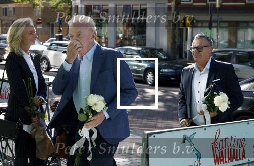 Rotterdam 22 september 2025
Herdenkingsbijeenkomst voor Joke Bruijs in Theater Walhalla . Andre v Duin met partner