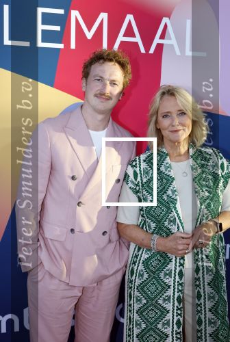 Hilversum 9 september 2025
NPO najaarspresentatie bij beeld en geluid . Antoinette Hertsenberg en Fons Hendriks