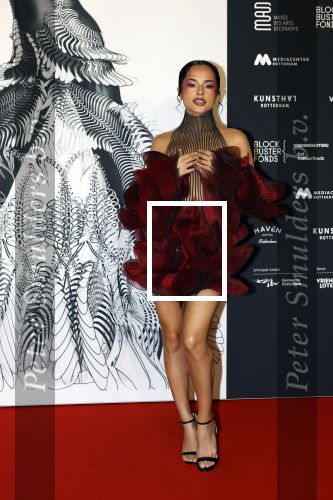 Rotterdam 27 september 2025
Opening show Iris v Herpen in de kunsthal in Rotterdam. Becky G