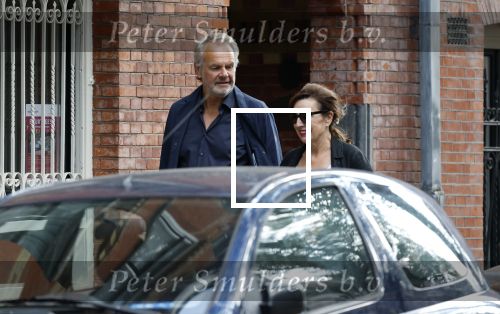 Amsterdan 25 augustus 2025
Bert Kuizenga met zijn vrouw op straat in Amsterdam zuid