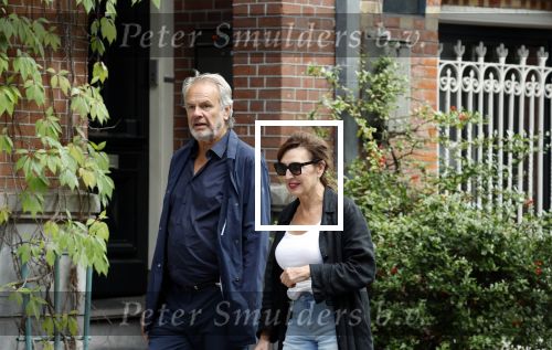 Amsterdan 25 augustus 2025
Bert Kuizenga met zijn vrouw op straat in Amsterdam zuid