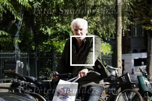 Amsterdam 24 september 2025
Bob Sikkens op de fiets in Amsterdam zuid