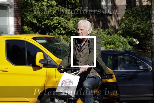 Amsterdam 24 september 2025
Bob Sikkens op de fiets in Amsterdam zuid