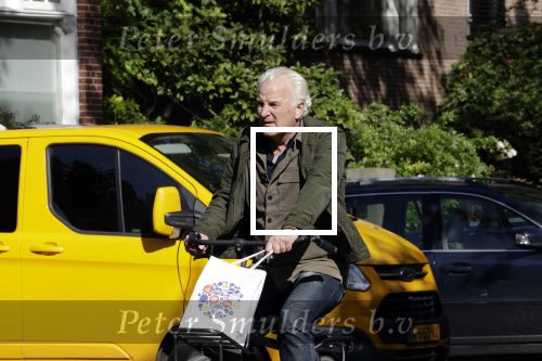 Amsterdam 24 september 2025
Bob Sikkens op de fiets in Amsterdam zuid