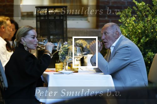 Amsterdam 26 augustus 2025
Connie Witteman en Henk de Vries op terras bij Jondani