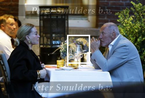 Amsterdam 26 augustus 2025
Connie Witteman en Henk de Vries op terras bij Jondani