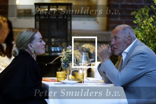 Amsterdam 26 augustus 2025
Connie Witteman en Henk de Vries op terras bij Jondani