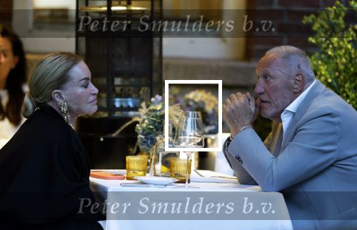 Amsterdam 26 augustus 2025
Connie Witteman en Henk de Vries op terras bij Jondani