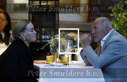 Amsterdam 26 augustus 2025
Connie Witteman en Henk de Vries op terras bij Jondani