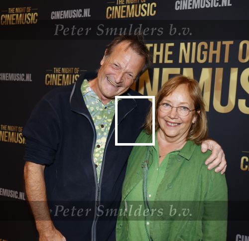 Amsterdam 12 september 2025
Uitreiking Cinemusic Rembrandt Oeuvre Award - tijdens The Night Of Cinemusic in het Concertgebouw. Jeroen Krabbe krijgt Ouvre prijs uit handen van Rene Mioch . Dave Schram met zijn vrouw Maria Peters