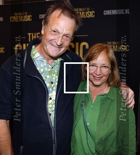 Amsterdam 12 september 2025
Uitreiking Cinemusic Rembrandt Oeuvre Award - tijdens The Night Of Cinemusic in het Concertgebouw. Jeroen Krabbe krijgt Ouvre prijs uit handen van Rene Mioch . Dave Schram met zijn vrouw Maria Peters