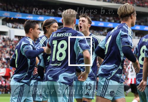 Eindhoven, 21 September 2025
PSV-AJAX, Eindstand 2-2
Kompetitie seizoen 2025-2026