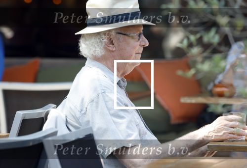 Amsterdam 1 juli 2025
Eddy Habbema met zijn vrouw op terras.