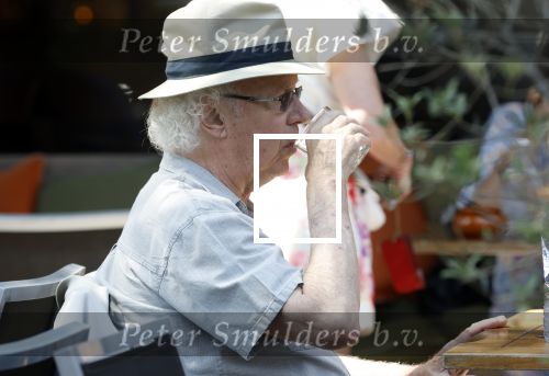 Amsterdam 1 juli 2025
Eddy Habbema met zijn vrouw op terras.