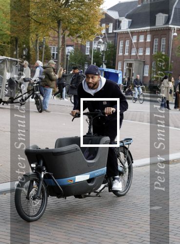 Amsterdam 26 september 2025
Edson da Graca op de bakfiets in Amsterdam.