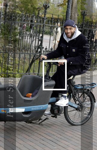 Amsterdam 26 september 2025
Edson da Graca op de bakfiets in Amsterdam.